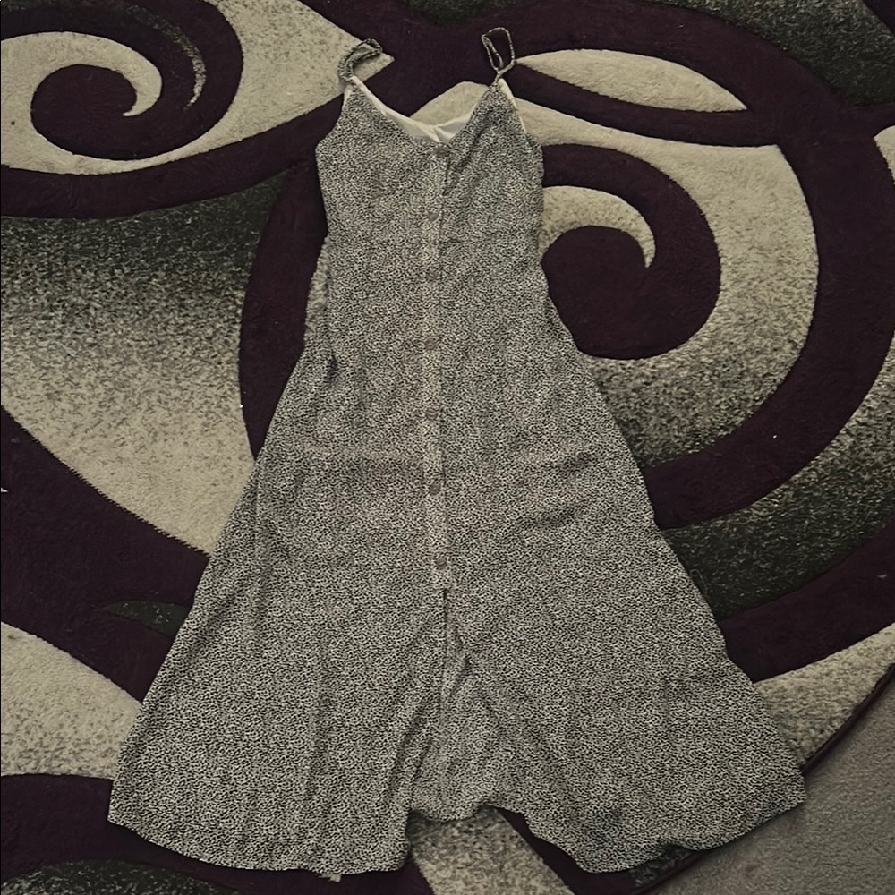 Black and White Women's Dress
